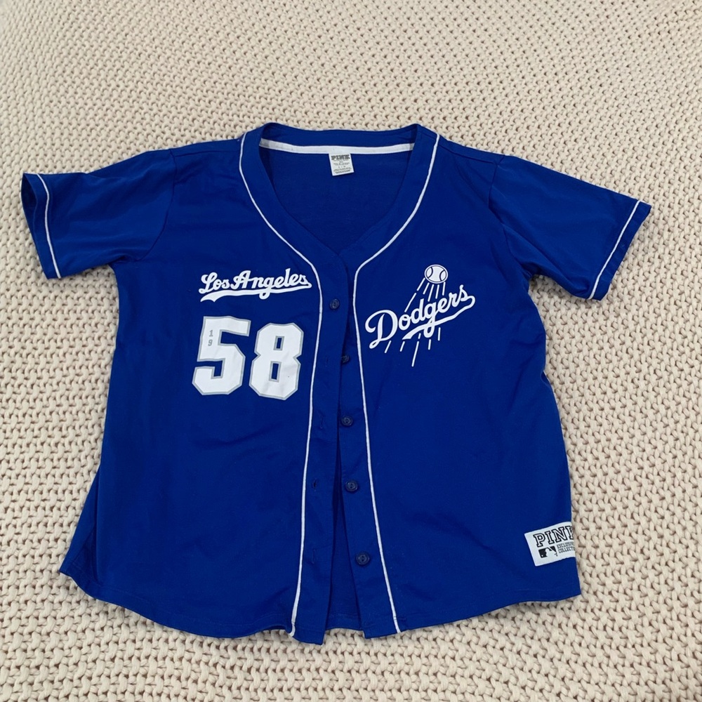 Dodgers Jersey - Victoria’s Secret Pink X MLB - Size Large
